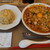 オカモト☆タンメン。 - 料理写真:本日いただいたのは”揚げニンニクスタミナホルモン”に”ホルモン増量”、”チャーハンセット”です。
