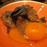 鳥茂 - すき焼き、黒トリュフで