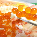 Nemotoya - 漁師弁当　１３００円　いくらのアップ　【　２０１５年３月　】