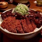 本まぐろと名古屋飯 花かるた - どてカツ丼（大盛り）