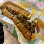 サブウェイ - 料理写真:野村勇選手の牛カルビサンド¥1,000