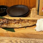 地酒と道産食材 一笑 - 開きホッケ（980円）