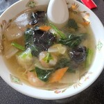 桂花 - エビ塩ラーメン
