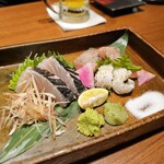 くずし割烹 こまじろ - よくばり炙り3種盛