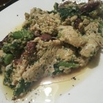 （h）etta - ホタルイカと菜花のスクランブルエッグ