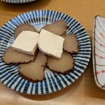 台所や - いぶりがっこクリームチーズ
