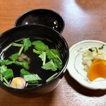 うなぎの新甫 - きも吸は +150円