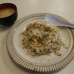 Asakusa Shokudou - しらす炒飯と味噌汁