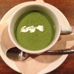 BEBE - 新メニュー、春菊の冷製プースー