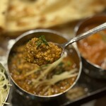 アロマズ オブ インディア - キーマカレー