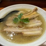 純手打ち 麺と未来 - 塩らーめん手打