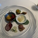 中国料理 礼華 四君子草 - 前菜8種盛り合わせ