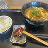 うつ輪 - カレーうどんとご飯
