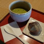 芳魂庵 - 料理写真:くず餅&おうす♪850円☆