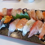 かねとも寿し - 最特上寿し　2015.3月