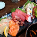 魚漁家 - 本日のお刺身定食　1,650円