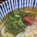 おにぎりの桃太郎 - ネギと梅と関西風だし