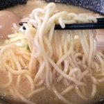 肉とんこつらーめん 味伝 - 麺