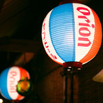 Kano Ho - 店内にはオリオンビールの提灯がたくさん。