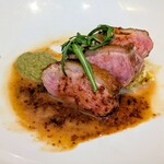 ル モンド グルマン - 鴨胸肉のロースト 柚子胡椒風味