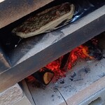 スーパーセンタートライアル - 料理写真:ピザを投入しました