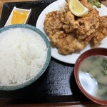 食堂 なすの屋 - 唐揚げ定食