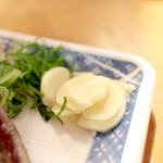 Miujim Maru - 薬味でネギと生ニンニクが。 '15 2月上旬