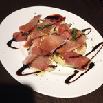 エムスポ - タケノコと生ハムのバルサミコソースあえ。美味しかったです！おすすめ！