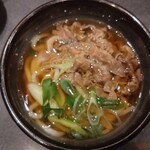 むすびむさし - 肉うどん