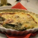 トラットリア グランボッカ - 下仁田ネギのゴルゴンゾーラのクリームグラタン