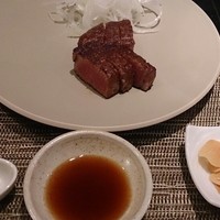 鉄板ダイニング 法貴 - 80㌘の神戸牛…ちょい少ないかも。