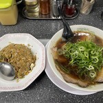 新福菜館 - 並＋小焼き飯セット①