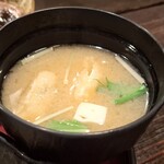 旬菜魚 いなだ - お味噌汁