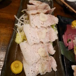 豚小家 - 201503茹で豚にんにく醤油￥680