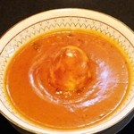 タージ ・ベンガル - エッグカレー　780円
　ゆで卵丸ごと入りカレー