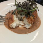 プルス ウルトラ - ソースはホタルイカとフォアグラを使ったもの