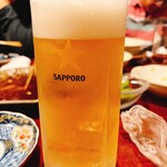 のぶ味 - 生ビール