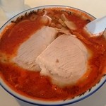 宇宙軒 - 地獄ラーメン（地獄）大盛　2015/3/5ver