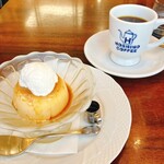 星乃珈琲店 - 料理写真:昭和のプリンと星乃ブレンド