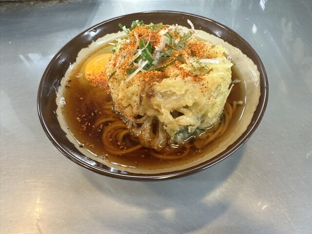 JR長野駅 新幹線ホーム そば店 - 長野（JR・しなの）/立ち食いそば
