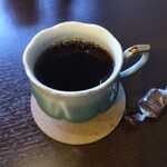 今庄食事処 うお座 - 食後の珈琲