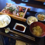 今庄食事処 うお座 - 刺身定食