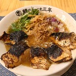 鯖の上にも三年 - 鯖そば元味、鯖チャーシュー