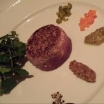 シノワ - 馬肉のタルタル(生ハンバーグ)