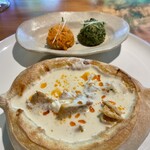AJIKA Georgian Bistro and Wine Bar - シュクメルリアチャルリ・ハチャプリセット