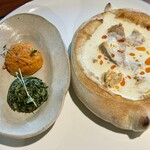 AJIKA Georgian Bistro and Wine Bar - シュクメルリアチャルリ・ハチャプリセット