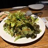 なかちょバル - （１）自家製ベジタブルドレッシングのグリーンサラダ前菜3種