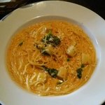 カレンダー - 鶏ミンチとじゃがいもと菜の花のトマトクリームパスタ