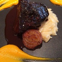 シェ オリビエ - メイン:牛ほほ肉赤ワイン煮込み　アップ