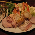 Yumeoisou - 寄せ鍋の食材
